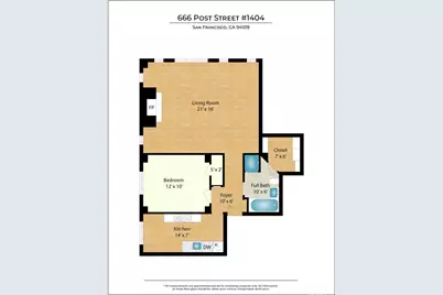 666 Post Street #1404, San Francisco, CA 94109 - Photo 30