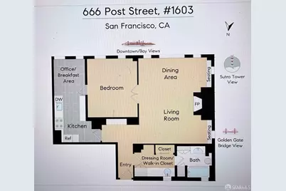 666 Post Street #1603, San Francisco, CA 94109 - Photo 48