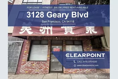 3128 Geary Boulevard, San Francisco, CA 94118 - Photo 1