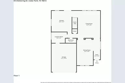 813 Kettering Drive, Cedar Park, TX 78613 - Photo 2