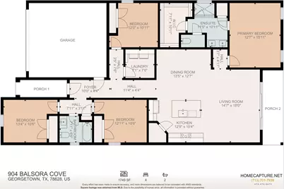 904 Balsora Cove, Georgetown, TX 78628 - Photo 4