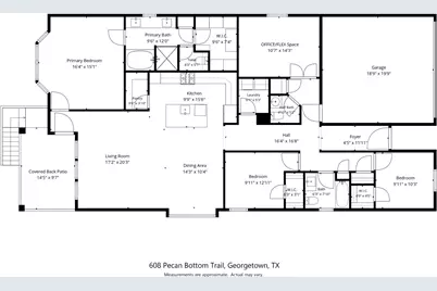 608 Pecan Bottom Trail, Georgetown, TX 78628 - Photo 28