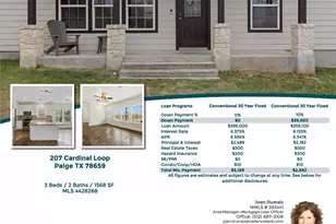 207 Cardinal Loop, Paige, TX 78659 - Photo 2