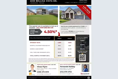 2233 Bellisa Vista Drive, Leander, TX 78641 - Photo 4