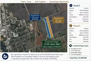 Tbd Old Thorndale Rd, Taylor, TX 76574 - Photo 1