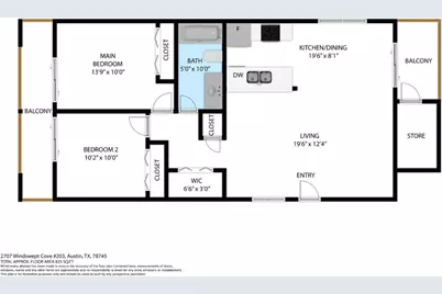 2707 Windswept Cove #203, Austin, TX 78745 - Photo 12