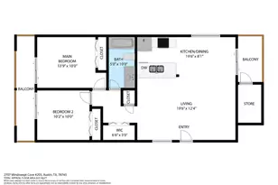 2707 Windswept Cove, Austin, TX 78745 - Photo 12