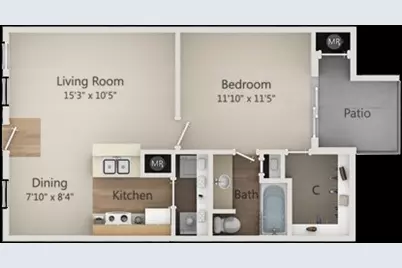 2809 W William Cannon Drive #I104, Austin, TX 78745 - Photo 4