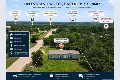 189 Indian Oak Drive #A, Bastrop, TX 78602 - Photo 1