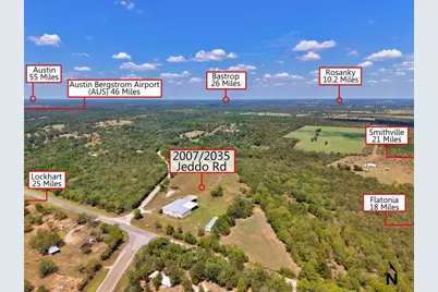 2007 and 2035 Jeddo Road, Rosanky, TX 78953 - Photo 1