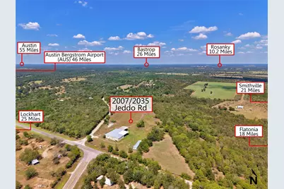 2007 and 2035 Jeddo Road, Rosanky, TX 78953 - Photo 1