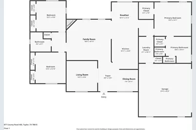 851 & 877 County Road 455, Coupland, TX 78615 - Photo 24