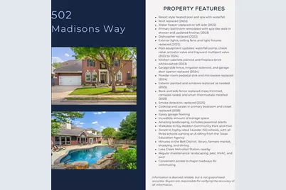 502 Madisons Way, Cedar Park, TX 78613 - Photo 2