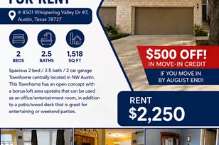 4501 Whispering Valley Dr, Austin, TX 78727 - Photo 1