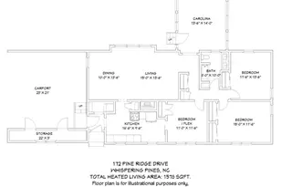 172 Pine Ridge Dr, Whispering Pines, NC 28327 - Photo 36