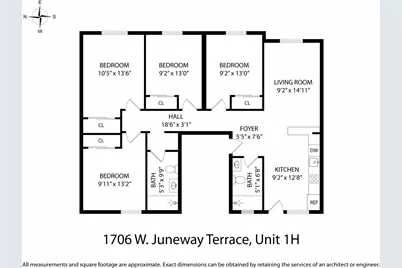 1706 W Juneway Terrace #1H, Chicago, IL 60626 - Photo 14