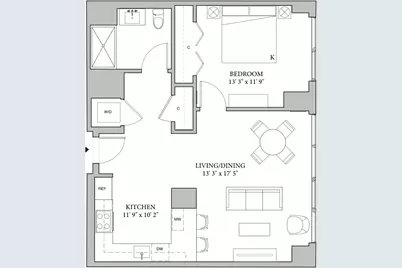 164 N Peoria Street #305, Chicago, IL 60607 - Photo 4