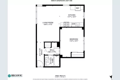5858 N Sheridan Road #508, Chicago, IL 60660 - Photo 12