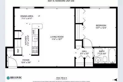 6001 N Kenmore Avenue #209, Chicago, IL 60660 - Photo 10