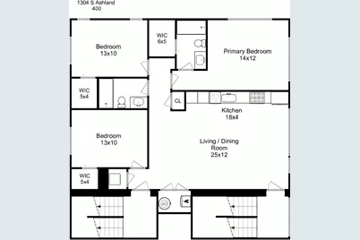 1304 S Ashland Avenue #400, Chicago, IL 60608 - Photo 10