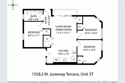 1558.5 W Juneway Terrace #2T, Chicago, IL 60626 - Photo 14