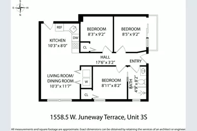 1558.5 W Juneway Terrace #3S, Chicago, IL 60626 - Photo 14