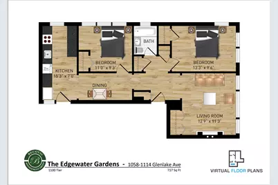 1100 W Glenlake Avenue #2, Chicago, IL 60660 - Photo 10