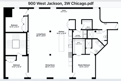 900 W Jackson Boulevard #3W, Chicago, IL 60607 - Photo 36