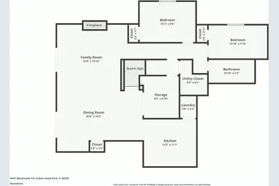 6441 Blackhawk Trail, Indian Head Park, IL 60525 - Photo 12