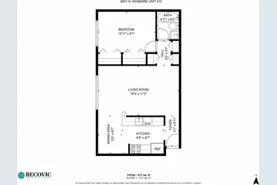 6001 N Kenmore Avenue #412, Chicago, IL 60660 - Photo 12