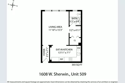 1608 W Sherwin Avenue #511, Chicago, IL 60626 - Photo 10