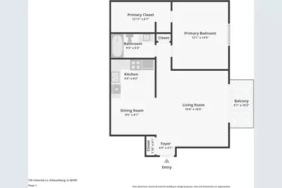 725 Limerick Lane #2B, Schaumburg, IL 60193 - Photo 18
