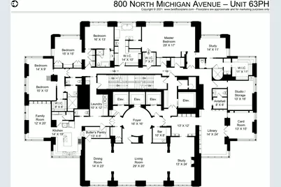 800 N Michigan Avenue #63PH, Chicago, IL 60611 - Photo 32