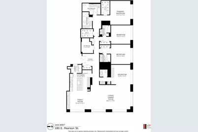 180 E Pearson Street #6907, Chicago, IL 60611 - Photo 38