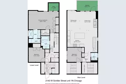 2140 W Schiller Street #1N, Chicago, IL 60622 - Photo 2