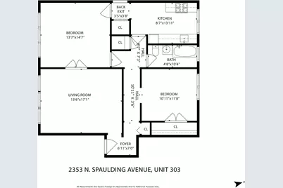 2352 N Spaulding Avenue #303, Chicago, IL 60647 - Photo 12