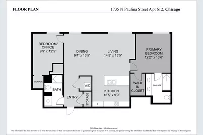 1735 N Paulina Street #612, Chicago, IL 60622 - Photo 30