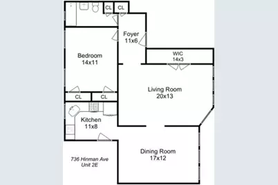 736 Hinman Avenue #2E, Evanston, IL 60202 - Photo 14