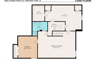 1862 Grosse Pointe Dr, Hanover Park, IL 60133 - Photo 20