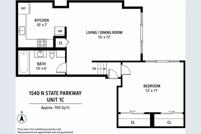 1540 N State Parkway #1C, Chicago, IL 60610 - Photo 8