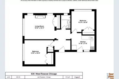 635 W Roscoe Street #N3, Chicago, IL 60657 - Photo 2