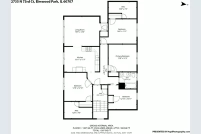 2735 N 73rd Court #2, Elmwood Park, IL 60707 - Photo 2