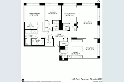 180 E Pearson Street #3707, Chicago, IL 60611 - Photo 2
