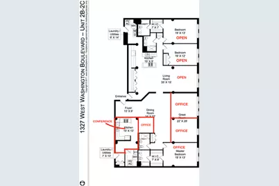 1327 W Washington Boulevard #2BC, Chicago, IL 60607 - Photo 2
