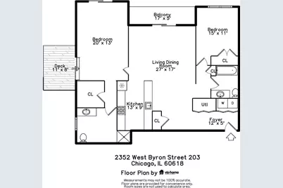 2352 W Byron Street #403, Chicago, IL 60618 - Photo 14