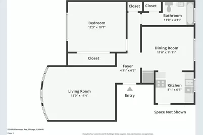 5314 N Glenwood Avenue #1W, Chicago, IL 60640 - Photo 4