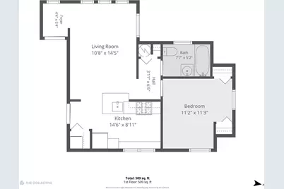 1733 W Balmoral Avenue #3A, Chicago, IL 60640 - Photo 14