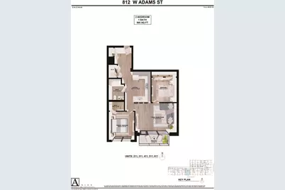 812 W Adams Street #611, Chicago, IL 60607 - Photo 12