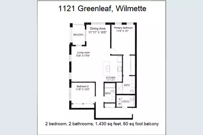 1121 Greenleaf Avenue #304, Wilmette, IL 60091 - Photo 2