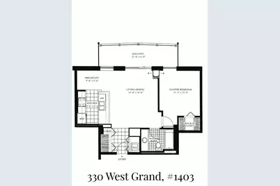330 W Grand Avenue #1403, Chicago, IL 60654 - Photo 24